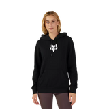 Women's Fox Head Fleece Pullover - Black