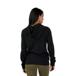 Women's Fox Head Fleece Pullover - Black/Pink