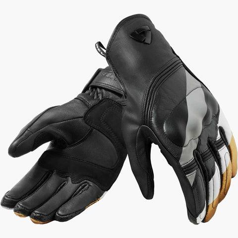 Redhill Ladies Gloves - Black/Ocher Yellow