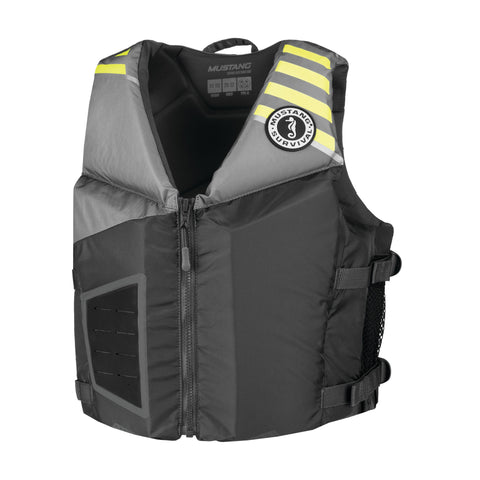 Rev Young Adult Vest - Grey/Yellow