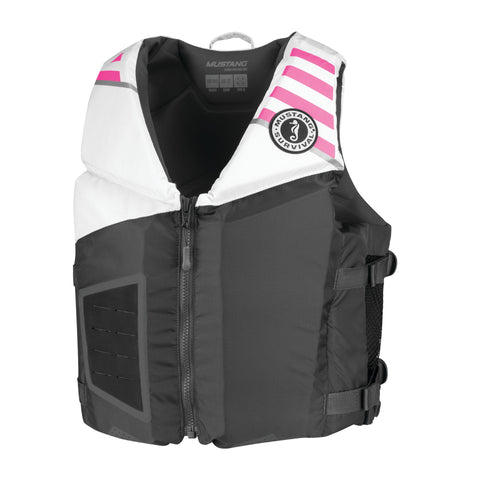 Rev Young Adult Vest - White/Pink