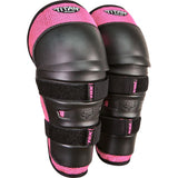 Peewee Titan Knee/Shin Guard - Black/Pink