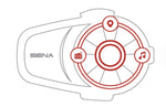 Sena 10S Bluetooth Communication System - Single Pack