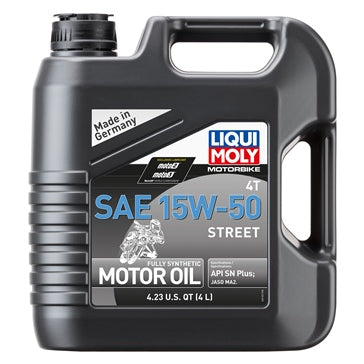 4T SAE 15W50 Street Synthetic Oil - 4L