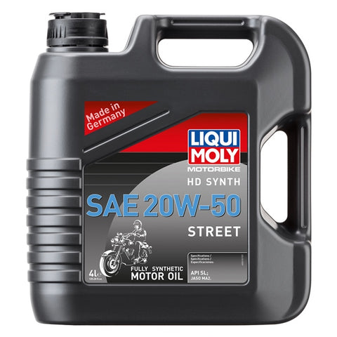 SAE 20W50 Street HD Synthetic Oil - 4L