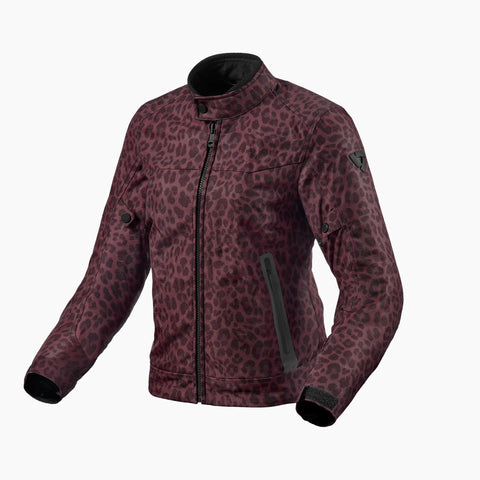 Ladies Shade H2O Jacket - Leopard Red