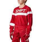 Youth White Label Haut Jersey - Red