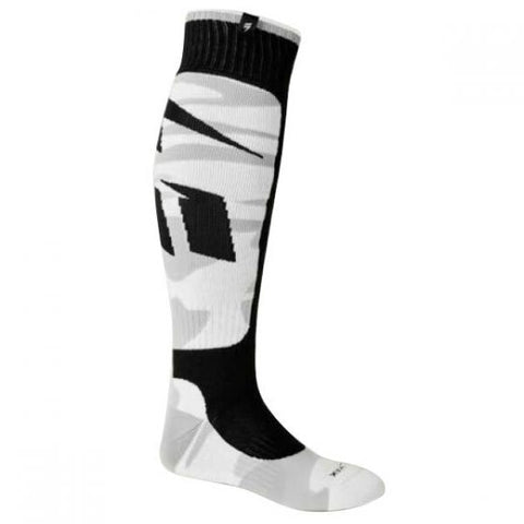 Black Label Flank Socks - Snow Camo