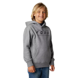 Youth Pinnacle Pullover Fleece - Heather Graphite