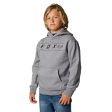 Youth Pinnacle Pullover Fleece - Heather Graphite