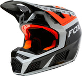 V3 RS Dvide Helmet - Black/White/Orange