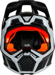 V3 RS Dvide Helmet - Black/White/Orange