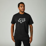 Legacy Fox Head SS Tee - Black/White