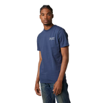 Out And About S/S Premium Tee - Deep Cobalt
