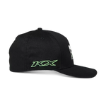 Fox X Kawasaki Flexfit Hat - Black