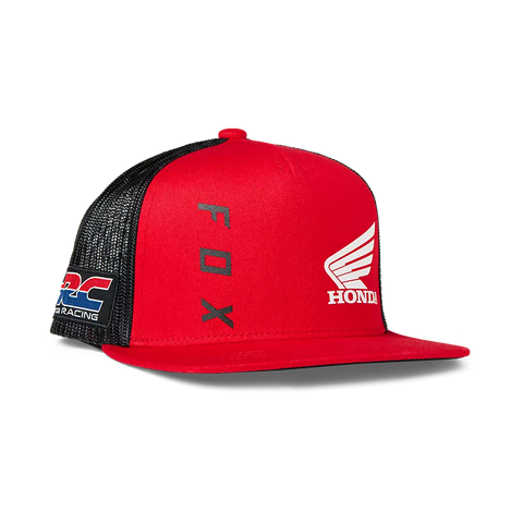 Youth Fox X Honda Snapback Hat - Flame Red
