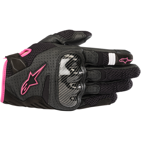 Stella SMX1-Air V2 Gloves - Black/Fuchsia