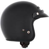 VG200 Open Face Helmet - Solid Gloss Black