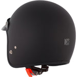 VG200 Open Face Helmet - Solid Matte Black