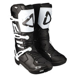 3.5 Junior Boots - Black/White