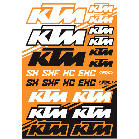 KTM SX Decal Kit