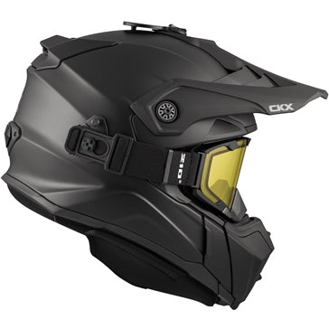 Titan Original Snow Helmet, Dual Lens - Solid Matte Black