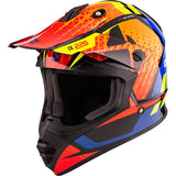 TX228 Off Road Helmet - Orange/Yellow