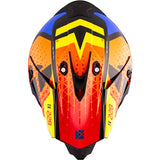 TX228 Off Road Helmet - Orange/Yellow