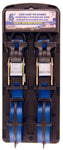 Cam Lock Tie-Downs - 1"X6  1200LB - Blue - 2PK