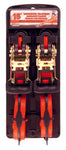 Ratcheting Tie- Downs - 1"X15  2000LB - 2PK