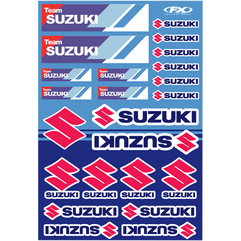 Suzuki Racing Decal Kit