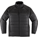 Ghost Puffer Jacket - Black/Charcoal