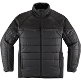 Ghost Puffer Jacket - Black/Charcoal