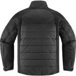 Ghost Puffer Jacket - Black/Charcoal