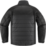 Ghost Puffer Jacket - Black/Charcoal