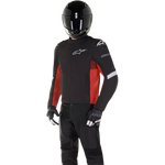 T SP-5 Rideknit Jacket - Black/Bright Red