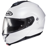 C91 Solid Modular Helmet - Semi-Flat White