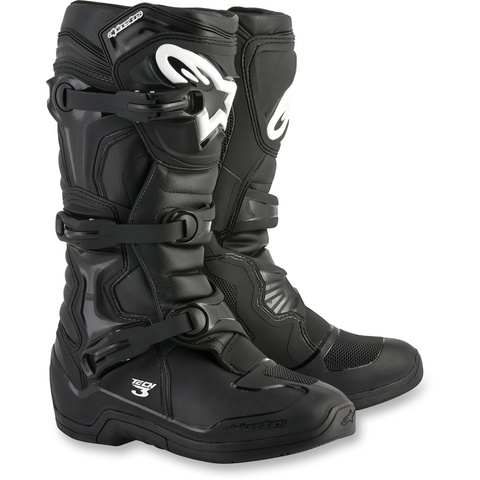 Tech 3 Motocross Boots - Black