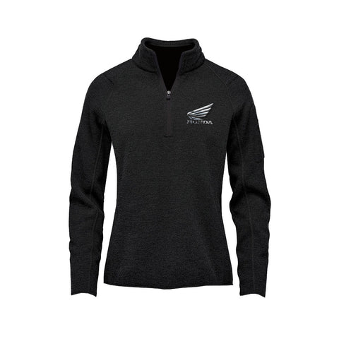 Ladies' Stormtech Eco Performance ¼ Zip - Black