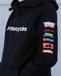 Pro Cycle "I Heart Motorcycles" Adult Hoody - Black