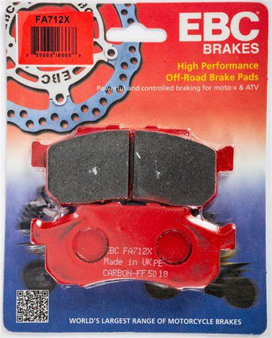 Brake Pad - FA712X FT LT/RT