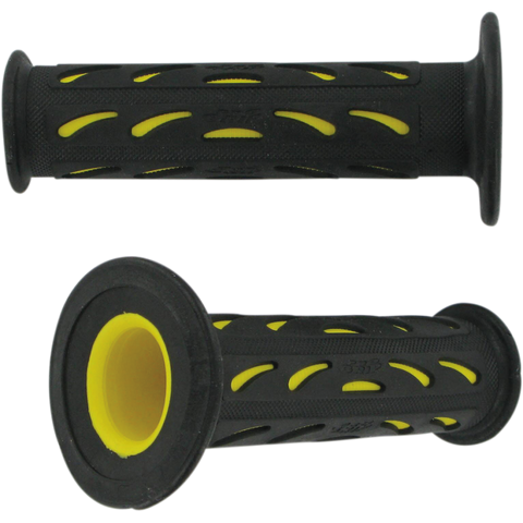 Model 724 Sport Bike Grips PG Open-Ended - Yellow/Black