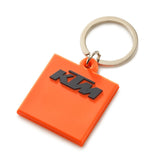 Logo Rubber Keyholder - Orange