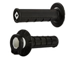 MX Lock-On Grips - Half Waffle - Black