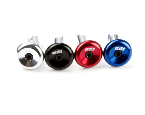 Aluminium End Plugs - Orange