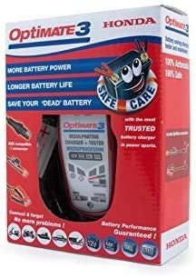 Pro Honda Optimate3 Battery Charger by TECMATE