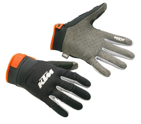 Pounce Gloves - Black/Orange