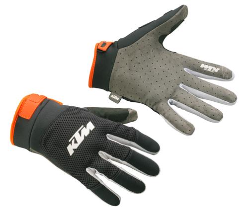Pounce Gloves Black Orange Pro Cycle