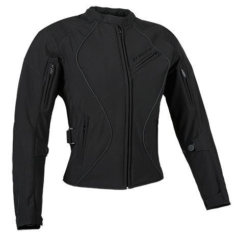 Women's Aurora Textile Jacket - Black